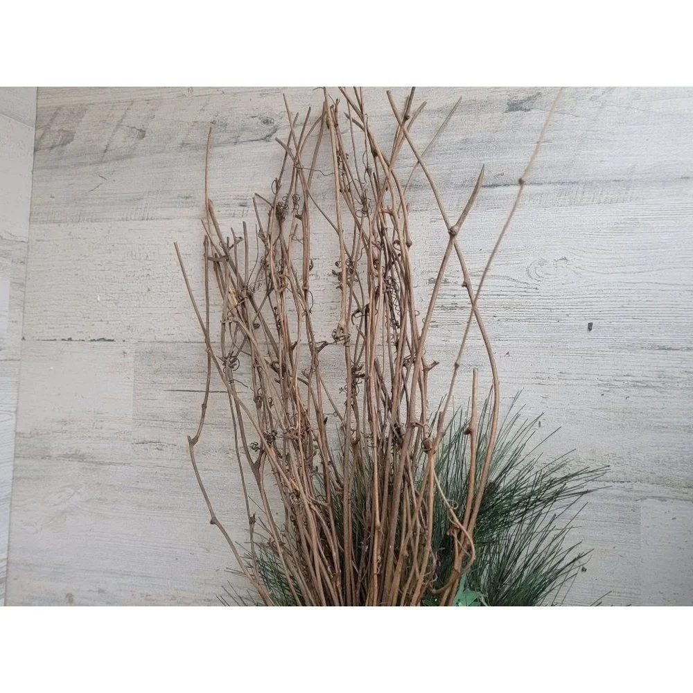 Enchanted Forest hanging‎ unique wreath Pinecone pine tree froth home decor